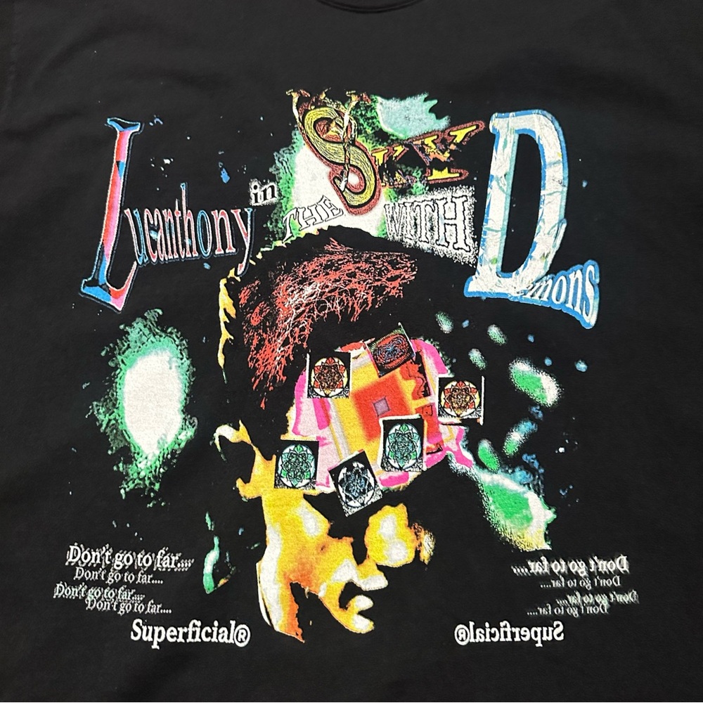 Superficial Grand Opening LSD Graphic Shirt Streetwear Flagship LA Baggy XL - Picture 4 of 9